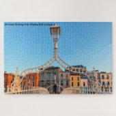 Ha'penny Bridge Dublin Irland Jigsaw Puzzle (Horizontal)