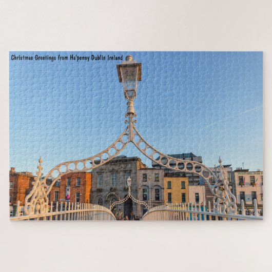 Ha'penny Bridge Dublin Irland Jigsaw Puzzle (Horizontal)