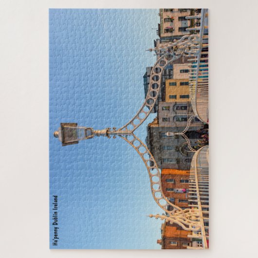 Ha'penny Bridge Dublin Irland Jigsaw Puzzle (Vertikal)