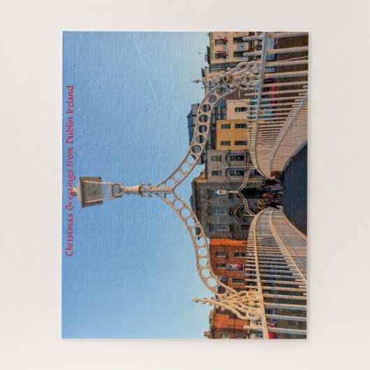 Ha'penny Bridge Dublin Irland. Jigsaw Puzzle (Vertikal)