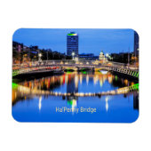 Ha'Penny Bridge, Dublin, Irland Magnet (Horizontal)