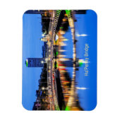 Ha'Penny Bridge, Dublin, Irland Magnet (Vertikal)