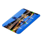 Ha'Penny Bridge, Dublin, Irland Magnet (Linke Seite)