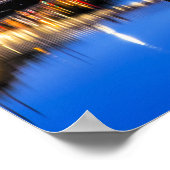 Ha'Penny Bridge, Dublin, Irland Poster (Ecke)