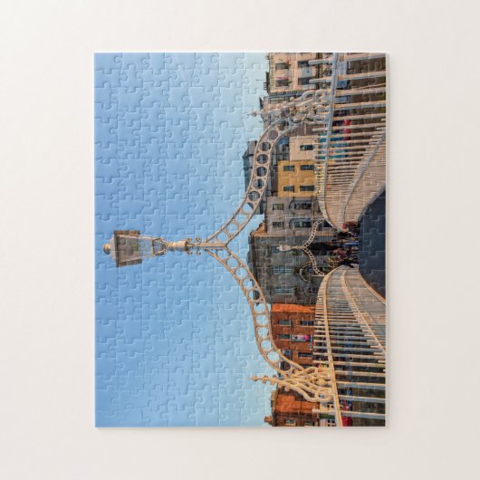 Ha'penny Bridge Dublin Irland. Puzzle (Vertikal)