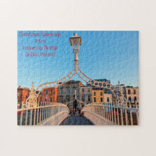 Ha'penny Bridge Dublin Irland. Puzzle