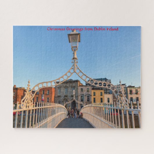 Ha'penny Bridge Dublin Irland. Puzzle (Horizontal)