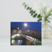 Ha'penny Bridge, Dublin Postkarte (Stehend Vorderseite)