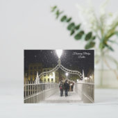 Ha'penny Bridge Dublin Postkarte (Stehend Vorderseite)