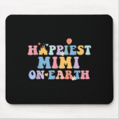 Hapest Mimi On Earth Hapest Grandma Matching Famil Mousepad (Vorne)
