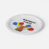 Hapiness magic rabbit pappteller (Schrägansicht)