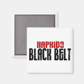 Hapkido Black Belt Magnet (Vorderseite/Rückseite)