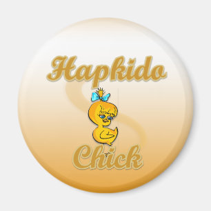 Hapkido Chick Magnet