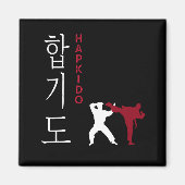 Hapkido Korean Martial Arts Magnet (Vorne)