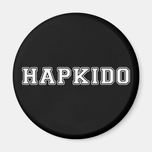 Hapkido Magnet (Vorne)