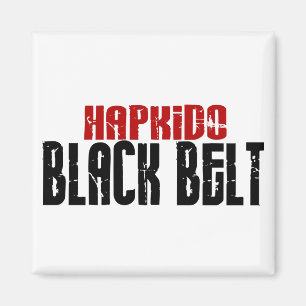 Hapkido schwarzer Gürtel Magnet