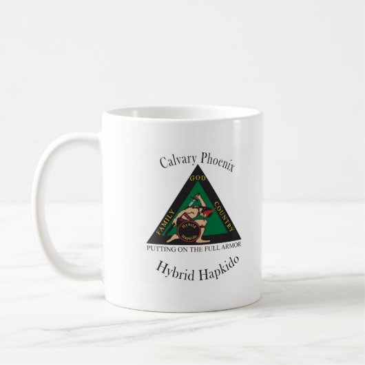 Hapkido Verein-Tasse Kaffeetasse (Links)