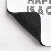 Hapness Is A Choice Motivational Quote Insration S Mousepad (Ecke)