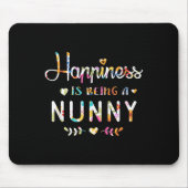 Hapness ist ein Niedliches Oma-Weihnachtsgi der So Mousepad (Vorne)
