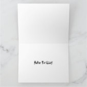 "HaPoe Geburtstags-" Gruß-Karte Karte (Innenseite)