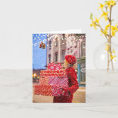 Happ-Bee Urlaub. Karte (Gelbe Blume)