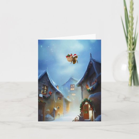 Happ-Bee Urlaub. Karte (Vorderseite)