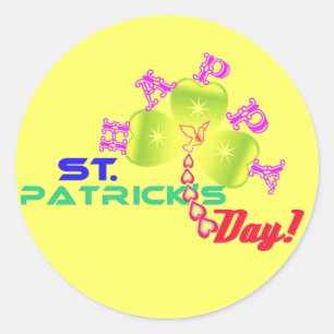 ♫ ♥ HÅPP Şt Patrick's Day Custom Sticker
