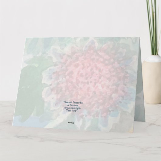 HappBee-Muttertag Karte (Rückseite)