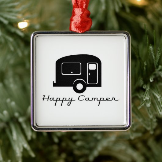 ***HAPPCAMPER*** FUN JEDERZEIT ORNAMENT AUS METALL (Baum)