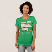 HAPPCAMPER Vintager Camping Anhänger RV CUSTOM T-Shirt (Vorne ganz)