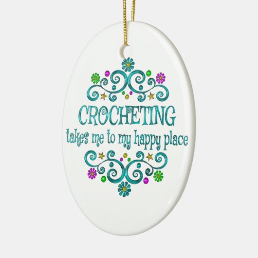 Häppchenplatz Keramik Ornament (Links)