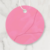 Happe Birthdae Favor Tags Geschenkanhänger (Rückseite)