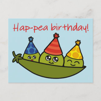 Happea Geburtstagskarte - lustige Postkarte zum Ge