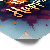 Happen Poster (Ecke)