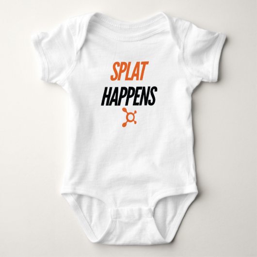 Happens Baby Strampler (Vorderseite)