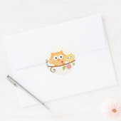HAPPI TREE OWL BABY SHOWER STICKER (Umschlag)