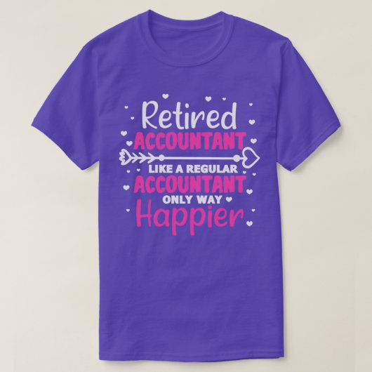 Happiable Remüde Accountant T-Shirt (Design vorne)