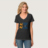 Happier als ein Kamel am Hump Day T-Shirt (Vorderseite Vollansicht)