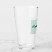 HAPPIER LEBENDES Trinkglas Glas (Rechts)