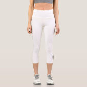 Happier Living Logo Capri Pants Leggings (Vorderseite)