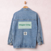 Happier Living Logo Denim Jacket Jeansjacke (Hangar)