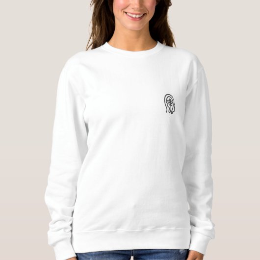 Happier Living Logo Langschläfer Shirt (Vorderseite)