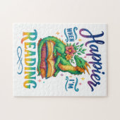 Happier, wenn ich lese puzzle (Horizontal)