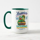 Happier, wenn ich lese tasse (Links)