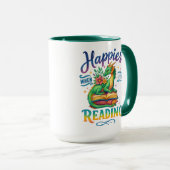 Happier, wenn ich lese tasse (VorderseiteRechts)