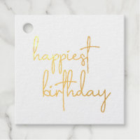 Happiest Birthday Trendy Script