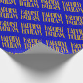 happiest holidays geschenkpapier (Ecke)