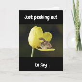 HAPPIEST OF "ALL" BIRTHDAYS WISHED TO "YOU" KARTE (Vorderseite)