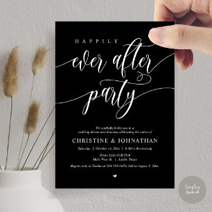 Happily Ever After Abendessen Tanzparty Einladung