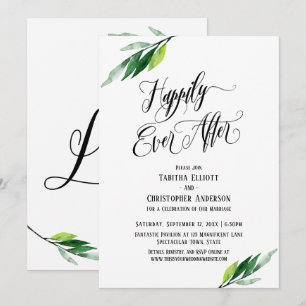 Happily Ever After Ausführliches Skript Grünpflanz Einladung